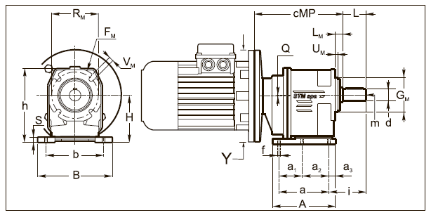 Вариант исполнения AMP 35, AMP 45, AMP1 41, AMP2 41