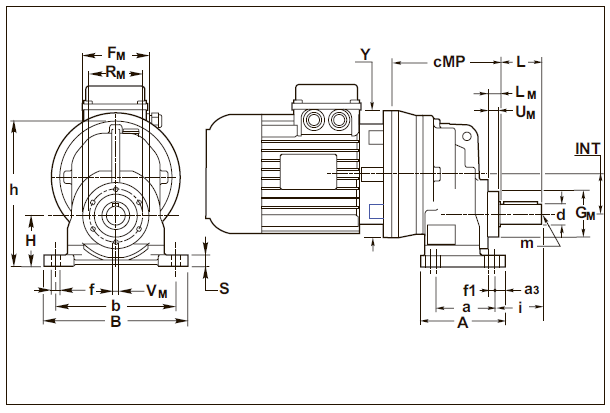 Вариант исполнения AMP 40
