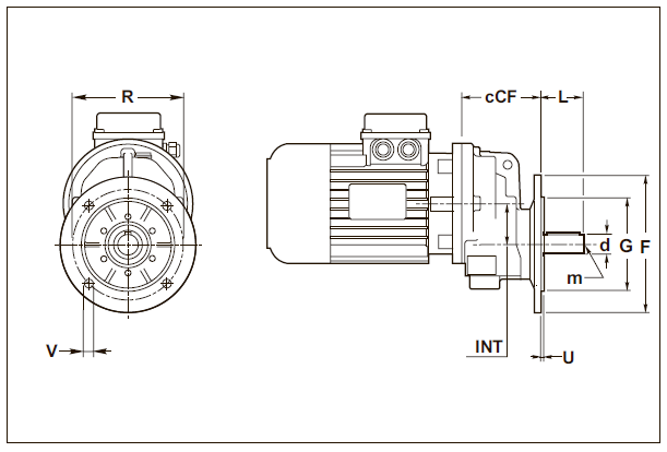 Вариант исполнения ACF 40